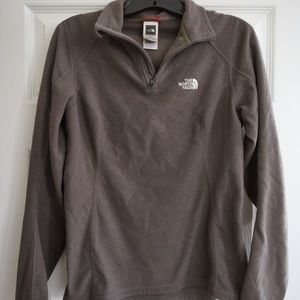 North Face 1/4 Zip Fleece Sweater